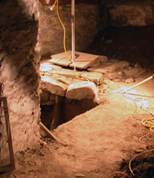 puits dans le sous-sol de la maison LePailleur